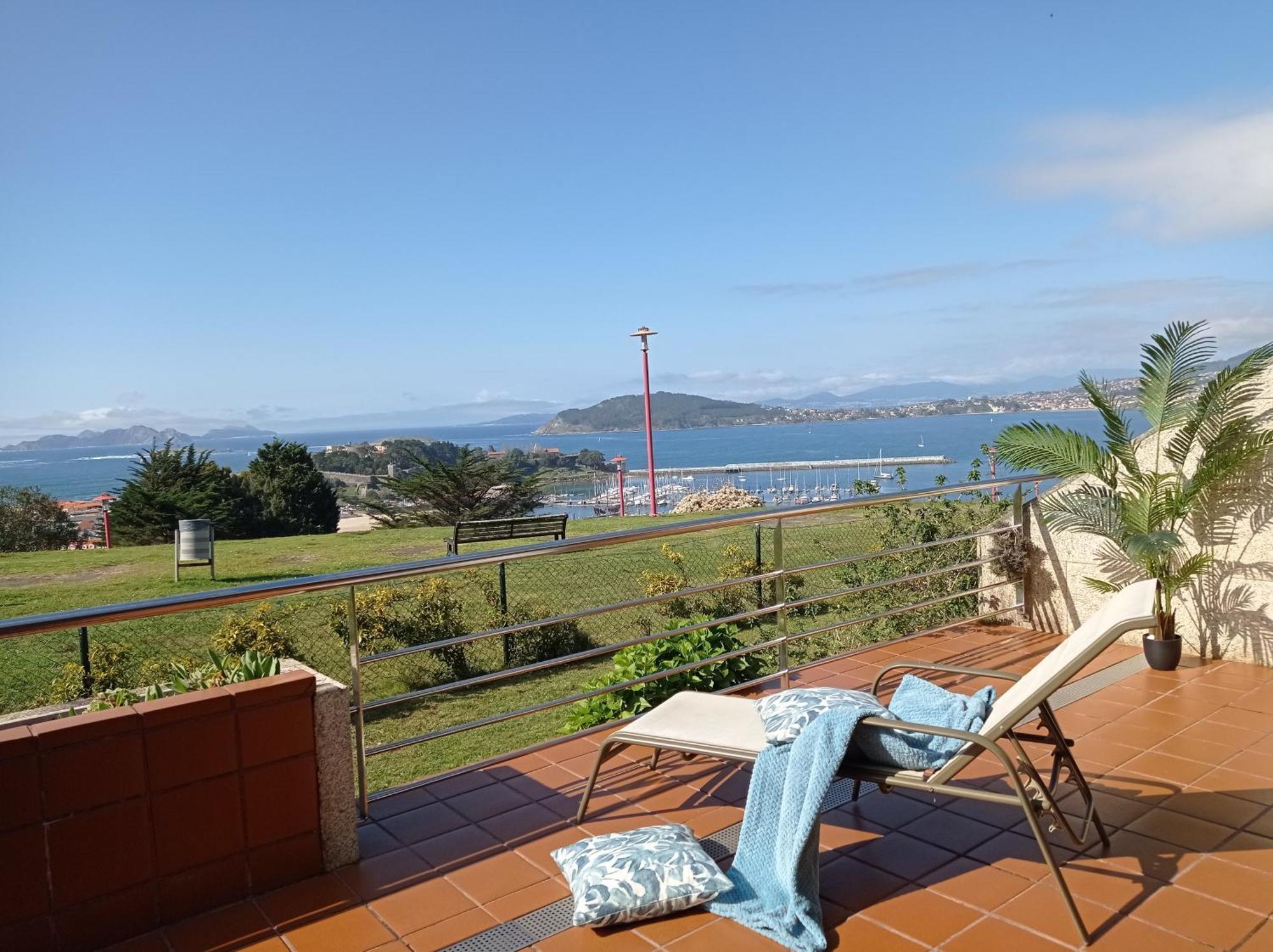 Impresionantes Vistas En Baiona 아파트 외부 사진
