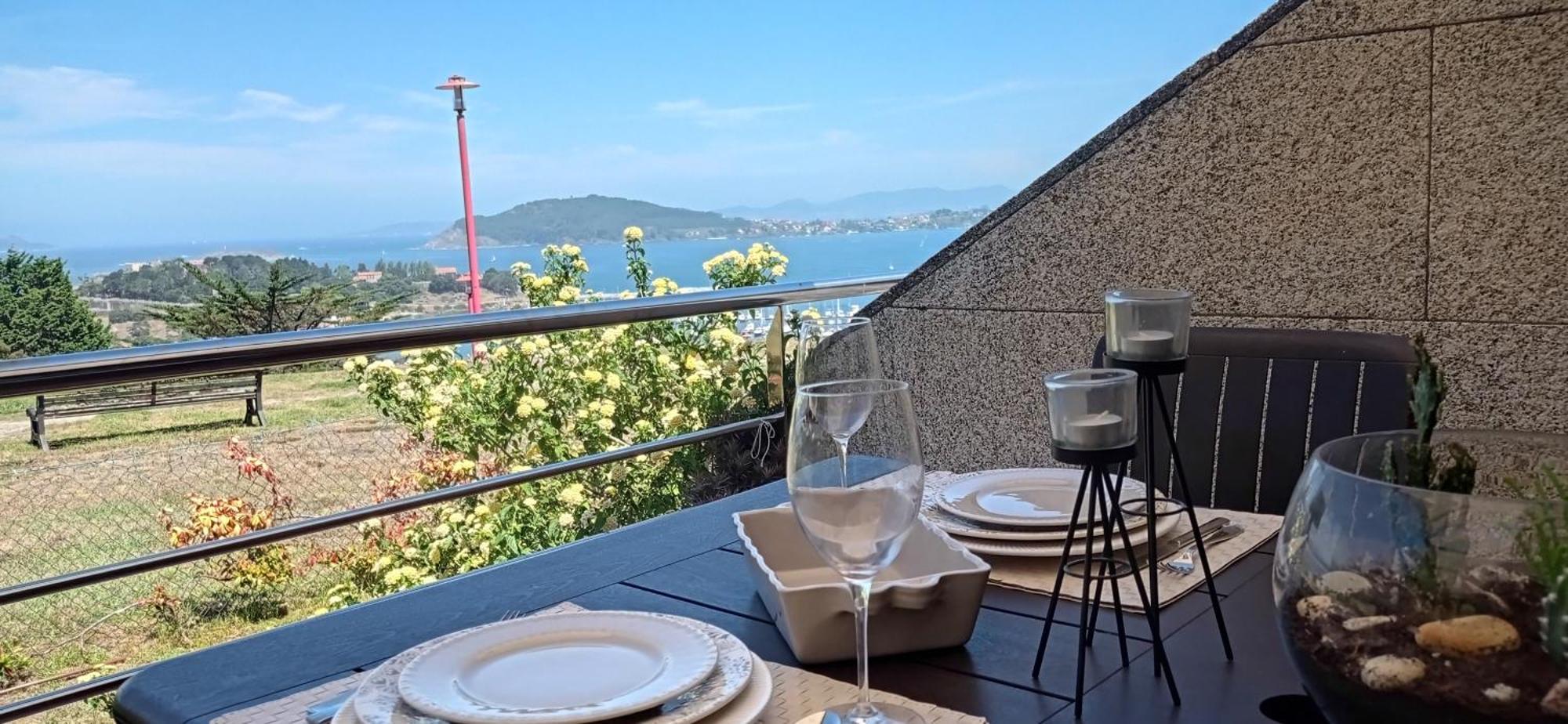 Impresionantes Vistas En Baiona 아파트 외부 사진