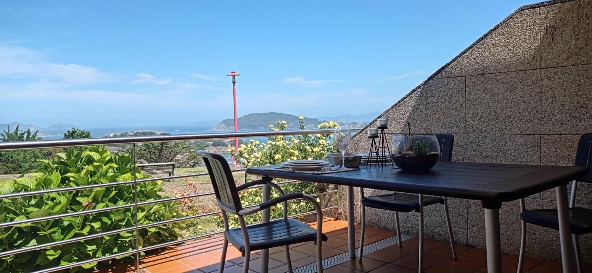 Impresionantes Vistas En Baiona 아파트 외부 사진